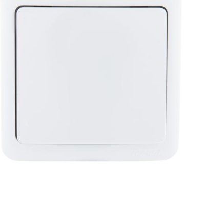 Lezard VIOLA Выключатель белый (12шт/144шт)