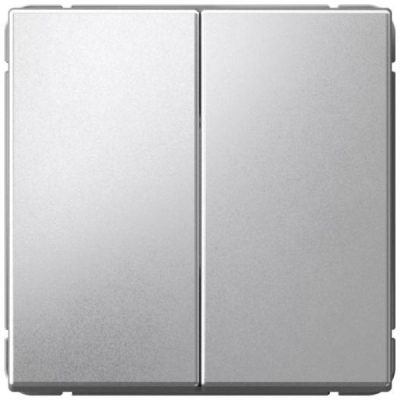 Выключатель 2-кл. ArtGallery (сх. 5) 10AX механизм алюм. SE GAL000351