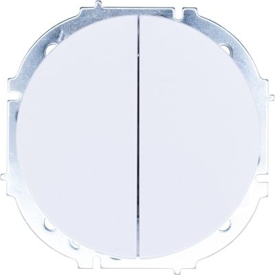 Выключатель 2-кл. СП OSEN 10А IP20 механизм бел. LEZARD 743-0288-101