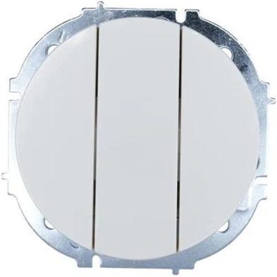 Выключатель 3-кл. СП OSEN механизм бел. LEZARD 743-0288-109