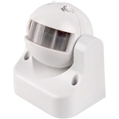 Датчик движения General GMS3-W-12-8-W, настенный шар,12 м,1200Вт,8мин.белый,1/50 (475802)