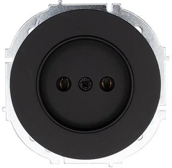 Розетка 1-м СП OSEN без заземл. ПБТ механизм черн. бархат LEZARD 743-4288-121B Розетка 1-м СП OSEN без заземл. ПБТ механизм черн. бархат LEZARD 743-4288-121B