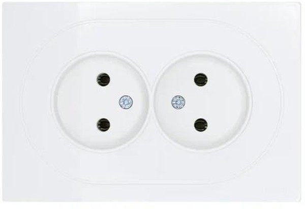 Розетка 2-м СП OSEN без заземл. ПБТ белая LEZARD 743-0200-128B Розетка 2-м СП OSEN без заземл. ПБТ белая LEZARD 743-0200-128B