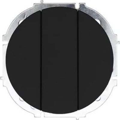 Выключатель 3-кл. СП OSEN механизм черн. бархат LEZARD 743-4288-109