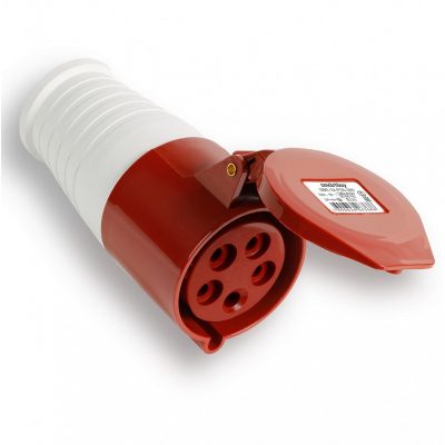 Розетка переносная 225 3Р+РЕ+N 32А 380В IP44, Smartbuy (SBE-32-PS5-380 )