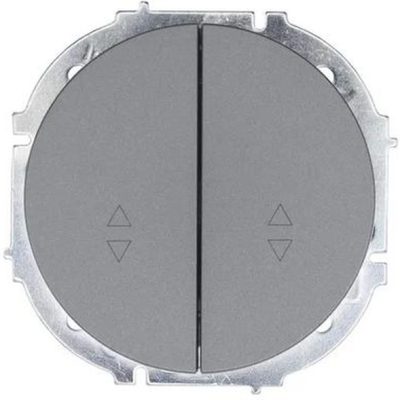 Выключатель проходной 2-кл. СП OSEN 10А IP20 механизм сер. матов.LEZARD 743-7488-106