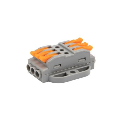 Клемма LC-433 проходная 3 полюса (100)