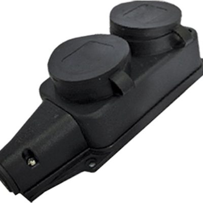 Колодка каучуковая 2х местная CN (1/50)