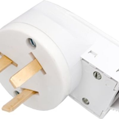 Вилка штепсельная 32А 250В бел. Bylectrica В32-001