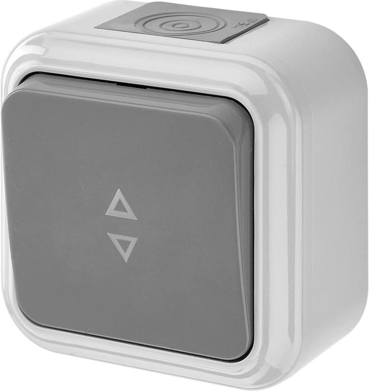 Выключатель 1-кл. ОП на два направления ПРАЛЕСКА АКВА IP54 сер. Bylectrica А610-868 03 Выключатель 1-кл. ОП на два направления ПРАЛЕСКА АКВА IP54 сер. Bylectrica А610-868 03