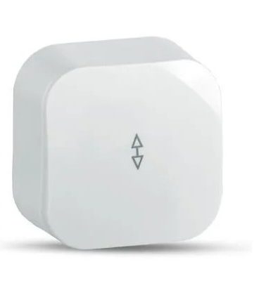 Переключатель проходной 1-кл. ОП 10А IP20 бел. пралеска Bylectrica А 6 10-147