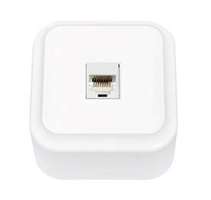 Розетка компьютерная 1-м ОП бел. Bylectrica РК18-004