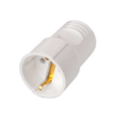 Розетка 16А IP20 250В с заземл. бел. Bylectrica Р16-380