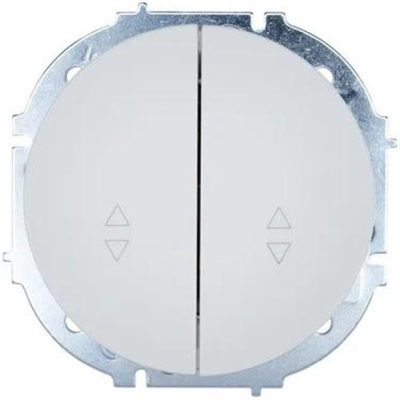 Выключатель проходной 2-кл. СП OSEN 10А IP20 механизм бел. LEZARD 743-0288-106