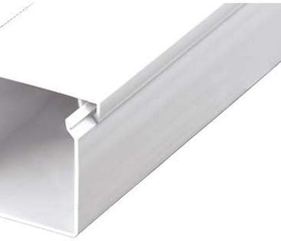 Кабель-канал 60х60 L2000 с двойным замком пластик Урал Пак КК-19060060-024