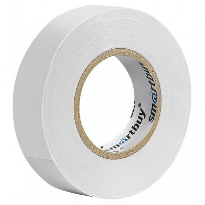 Изолента Smartbuy 0.13х15мм, 10 метров, белая (SBE-IT-15-10-w)