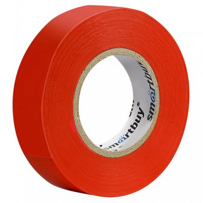Изолента Smartbuy 0.13х15мм, 10 метров, красная (SBE-IT-15-10-r)