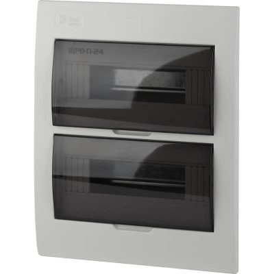 Бокс ЩРВ-П-24 мод. встраив. пластик IP41 SIMPLE NO-box_simple-plastic_24_flush ЭРА Б0041516