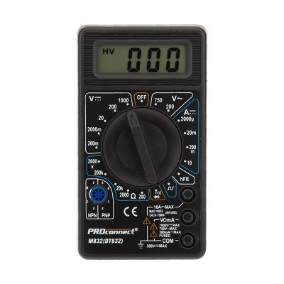 Мультиметр портативный M838 (DT838) PROCONNECT 13-3013